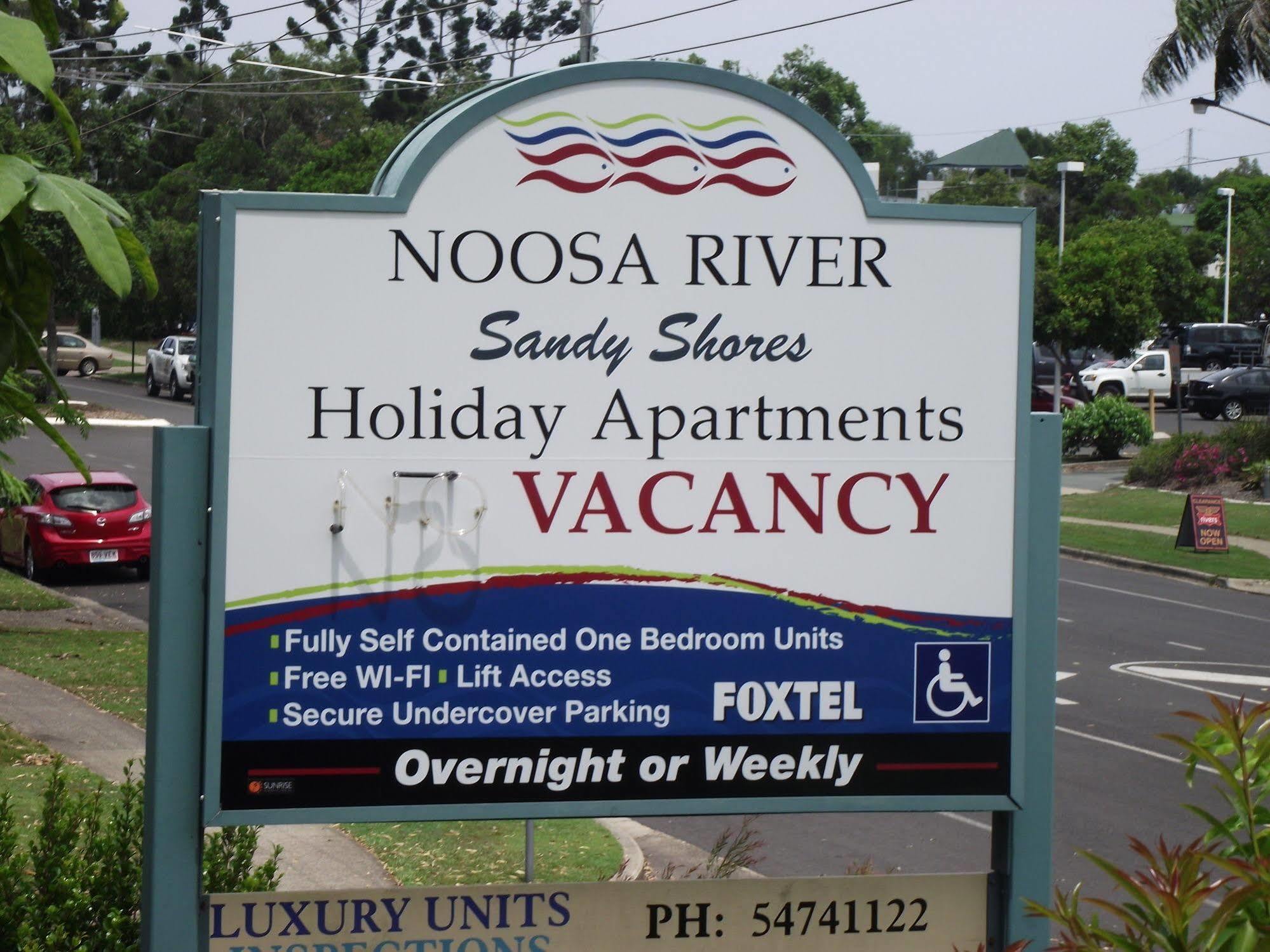 Noosa River Sandy Shores Aparthotel Noosaville Exterior photo